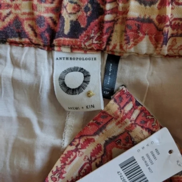 🆕Anthropologie •Akemi + Kin• Laurel Canyon •A-Line Skirt• XSP or 00 - Picture 6 of 6